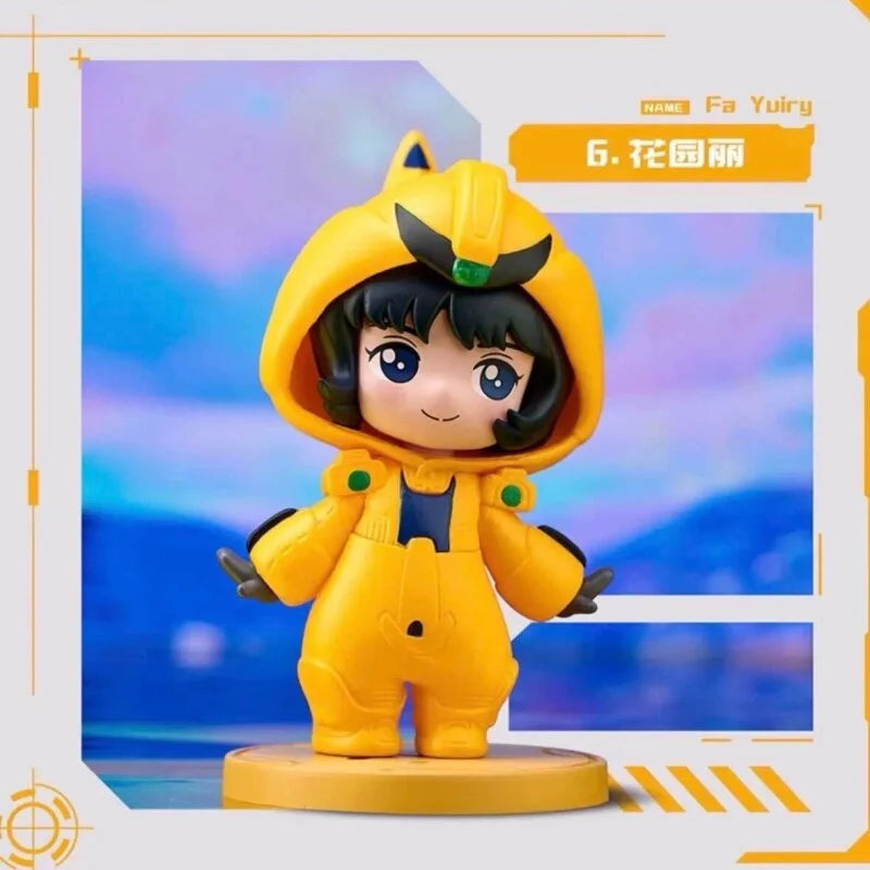 NEW Bandai BNFIGURE Q Pajamars Figure Toy Mobile Suit Gundam Universe Century Figure Doll Suit Second Generation Blind Box Gift