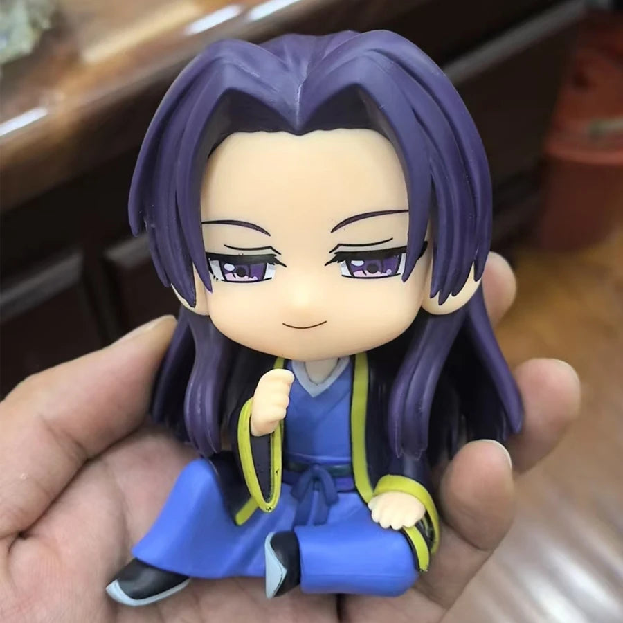 11cm Kusuriya no Hitorigoto Anime Figure Q Version Maomao Action Figure Kawaii Sitting Jinshi Figurine PVC Collection Model Toys