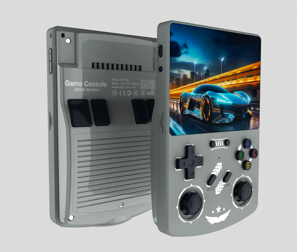 BOYHOM R40XX Handheld Game Console - Linux OS 4.2" IPS, 4000mAh, Open Source (ArkOS), Portable Retro Player for Xmas