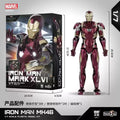 1/7 Fondjoy Marvel Iron Man Mk42/43/46 Modellbausatz, offizielle lizenzierte Sammlerfigur mit Sockel, für Jungen, Erwachsene, Fans, Geschenke