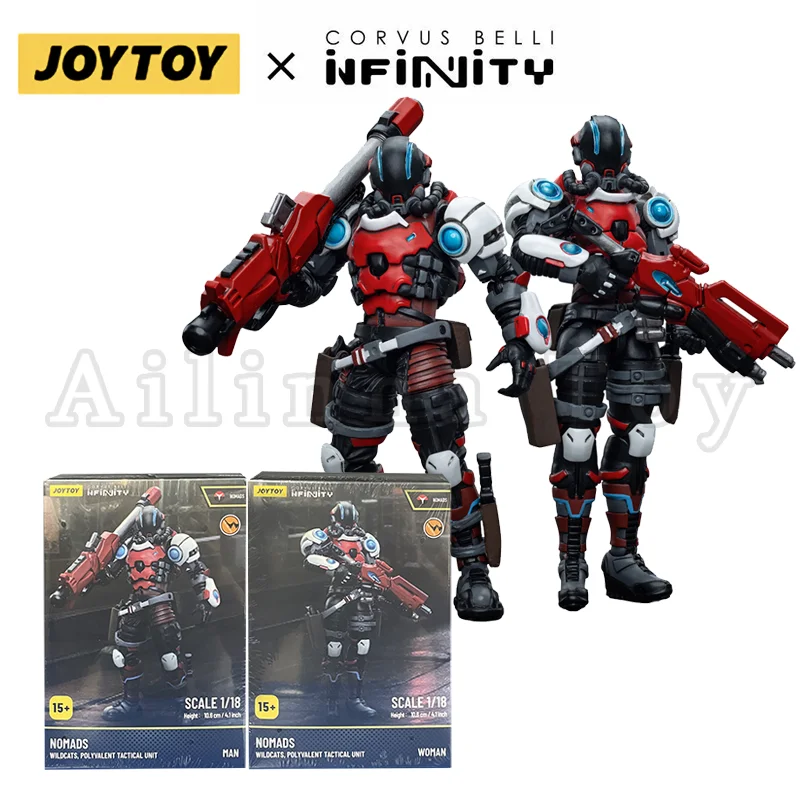 JOYTOY 1/18 Action Figure Infinity Nomads Wildcats Polyvalent Tactical Unit Anime