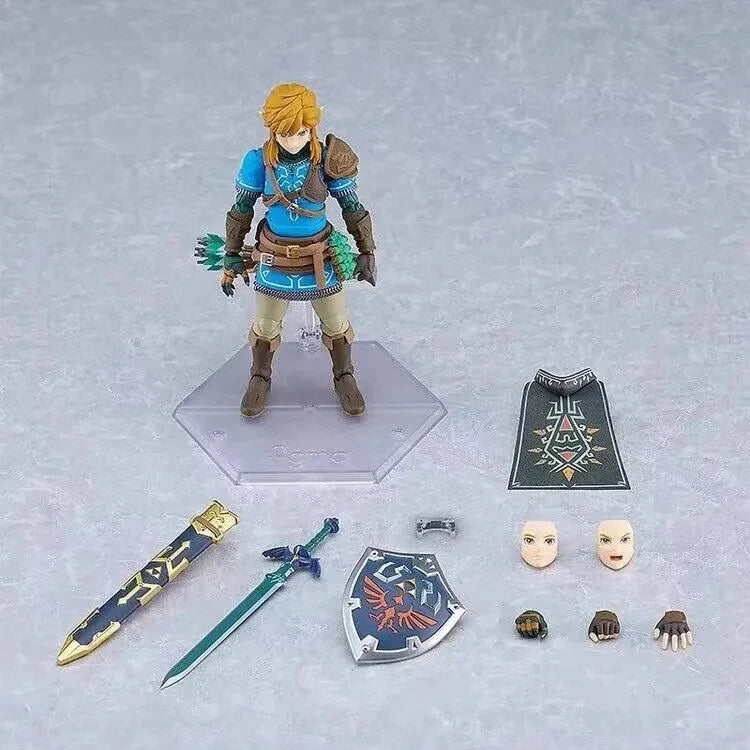 The Legend of Zelda Tears of The Kingdom Aciton Figur Figma 626 Link Figuren Breath of The Wild Anime Figur Modellsammlung