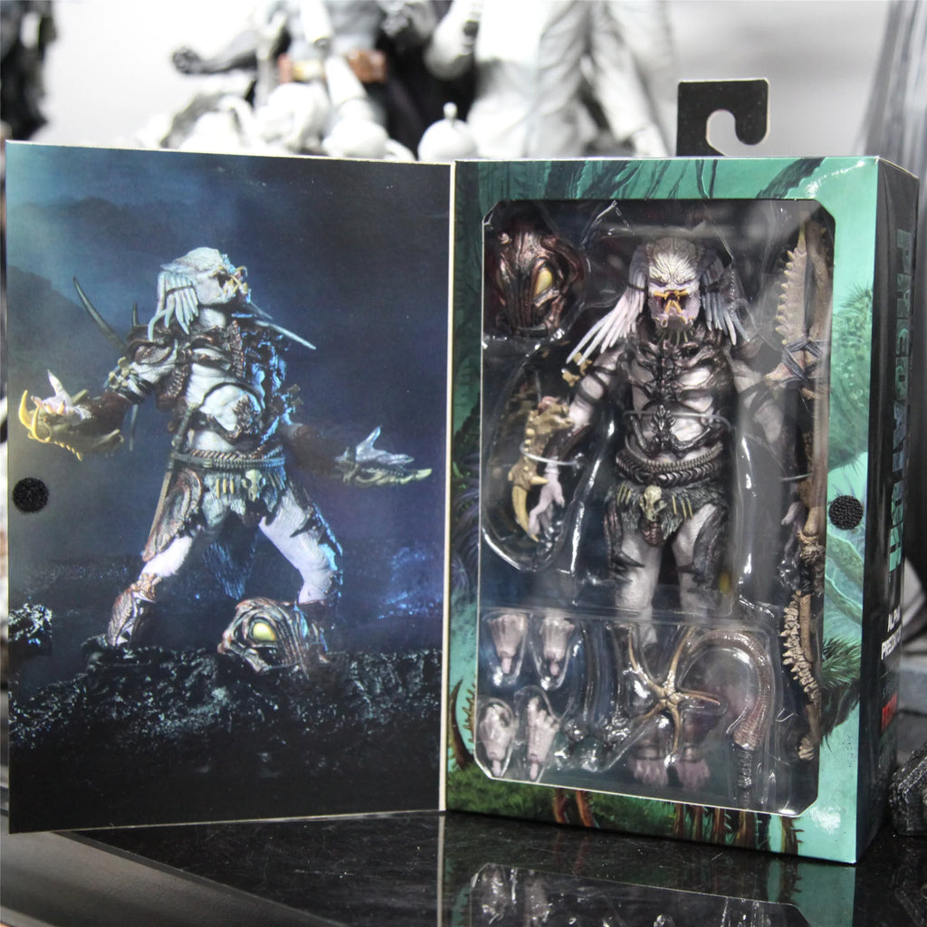 Neca Genuine Alpha Iron Blood Warrior Brand New Undismantled Mobile Doll Collect Figurines Desktop Decoration