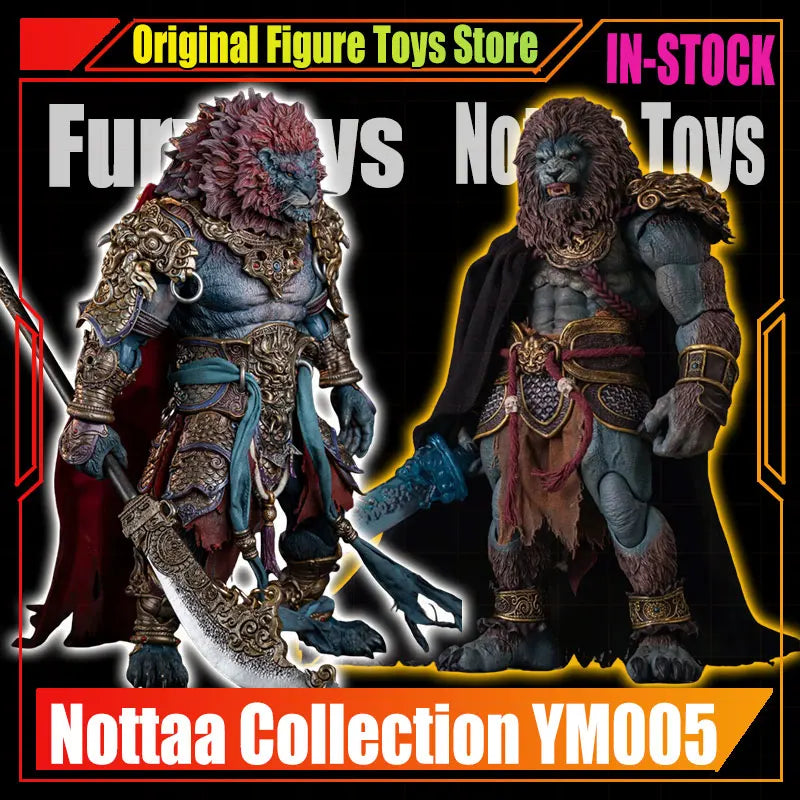 Nottaa Collection YM005 1/12 Scale Sealing Magic List Shituo Ridge Green Lion Full Set for 6inchs Action Figure Model Toys