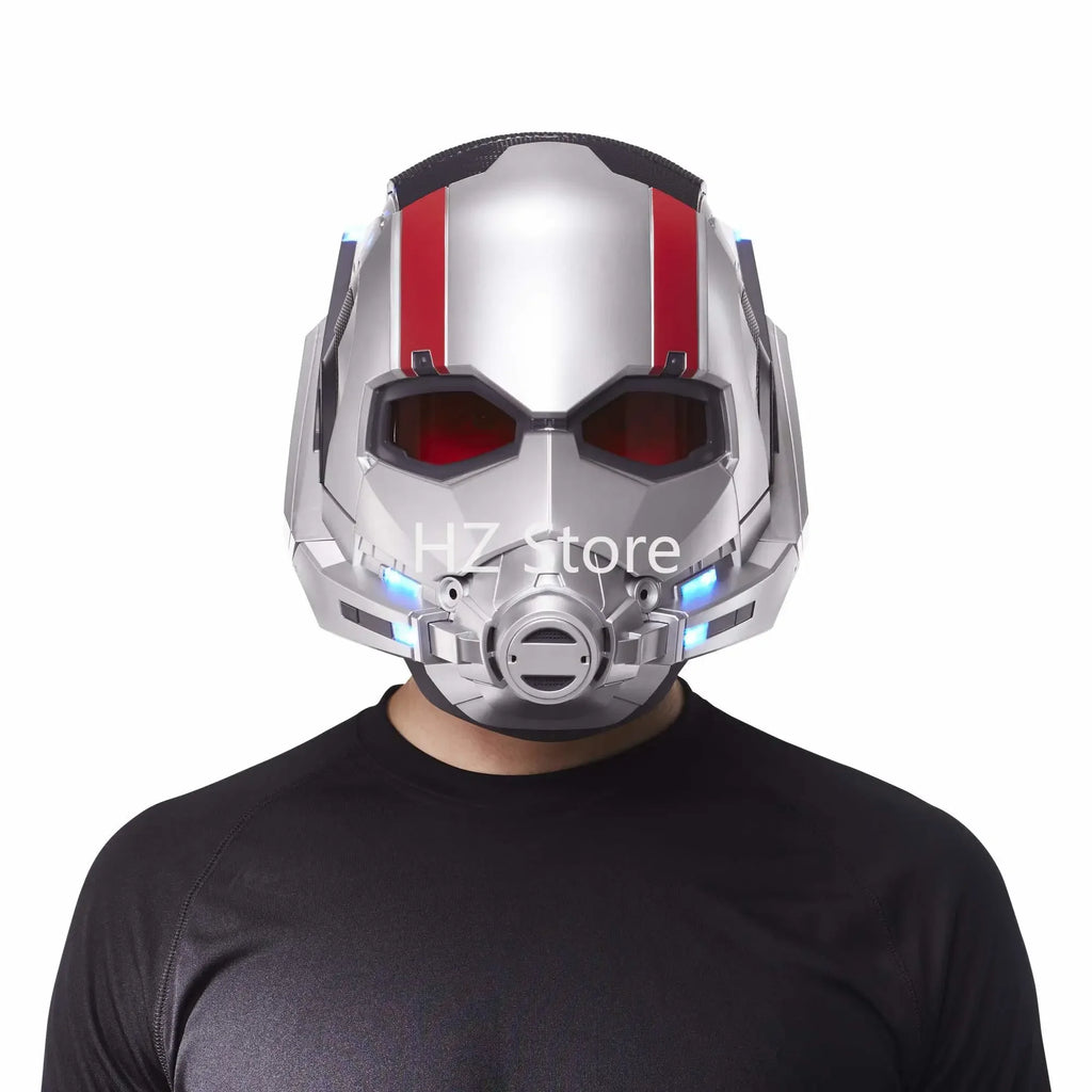 Hasbro Marvel Legends Series: Ant-Man Premium Electronic Helmet ELECTRONIC HELMET WITH RED & BLUE LIGHTS Roleplay Helmet E3387