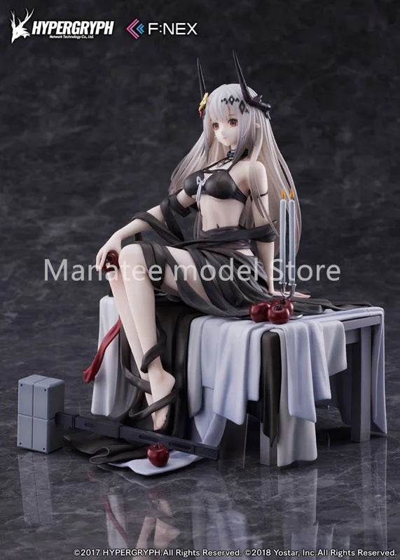 FuRyu Original Arknights 1/7 Scale Figure Mudrock Silent Night DN06 PVC Action Figure Anime Model Toys Collection Doll Gift