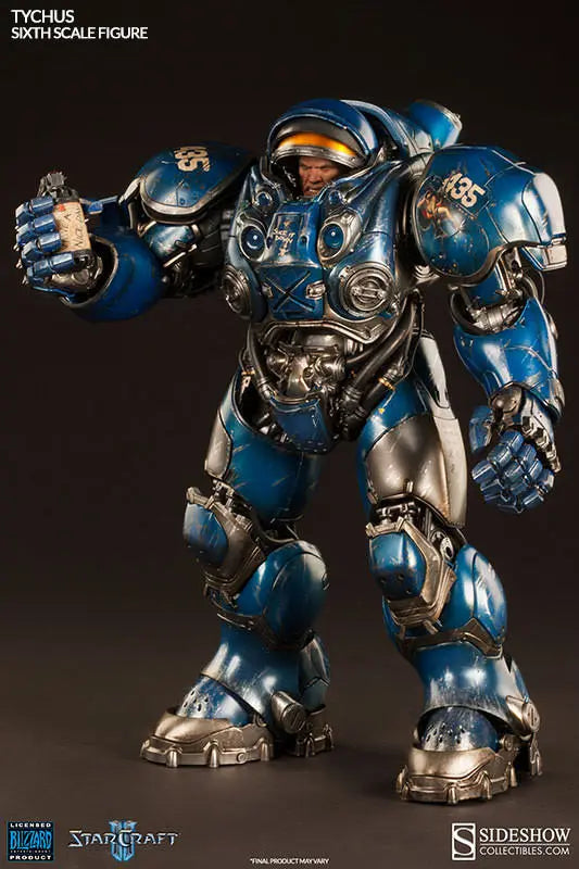 Starcraft 2 Handmade Model Terran Machine Gunman Tekis Finley Toy Doll With Movable Doll Model Ornaments Birthday Gift