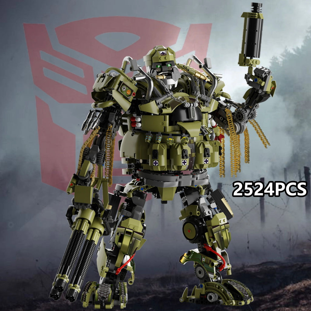 2524PCS Transformers Autobot Hound Sergeant Action Figure Building Blocks Movie Hero Robot Model Toy Great Gift for Yourself