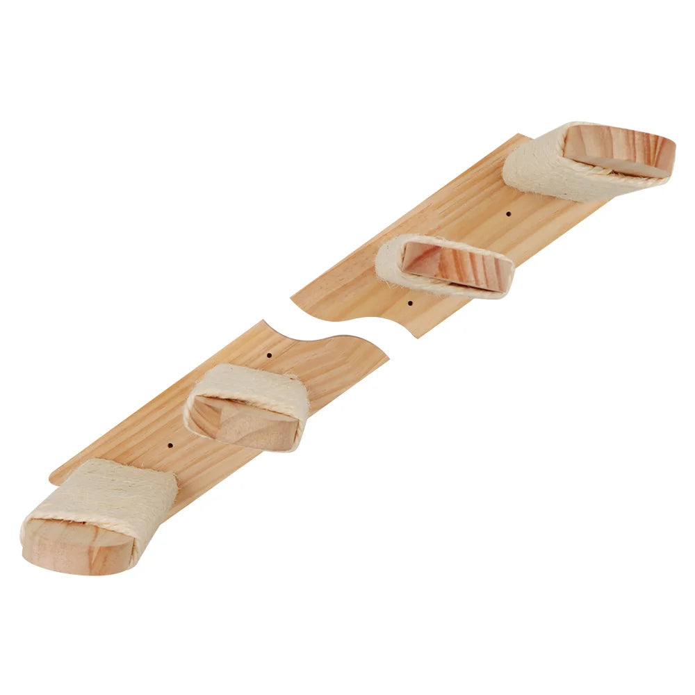 Cat Climbing Shelves Wall-Mounted Cat Tree Tower Sisal Stairs Scratching Post Indoor Cats Gym Catwalk In Sky Accessories Toy