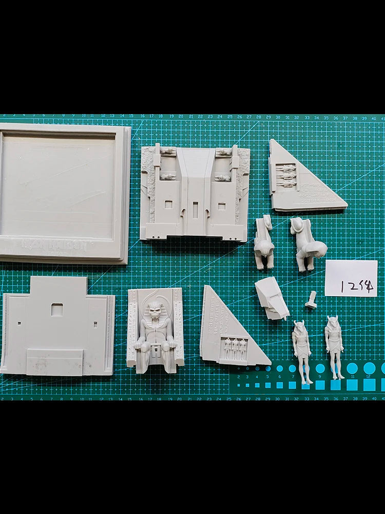 Resin soldier 1/24  MODERN Ruined Archway WITH BASE   Model Unassambled Unpainted  Figure Building Kit