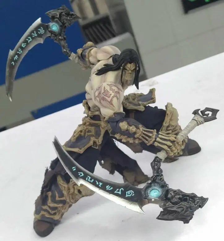 In-stock Magma Fire Abyss Knight Darksiders 2 Apocalypse Knight 1/12 Action Figure Model Collectible Gift
