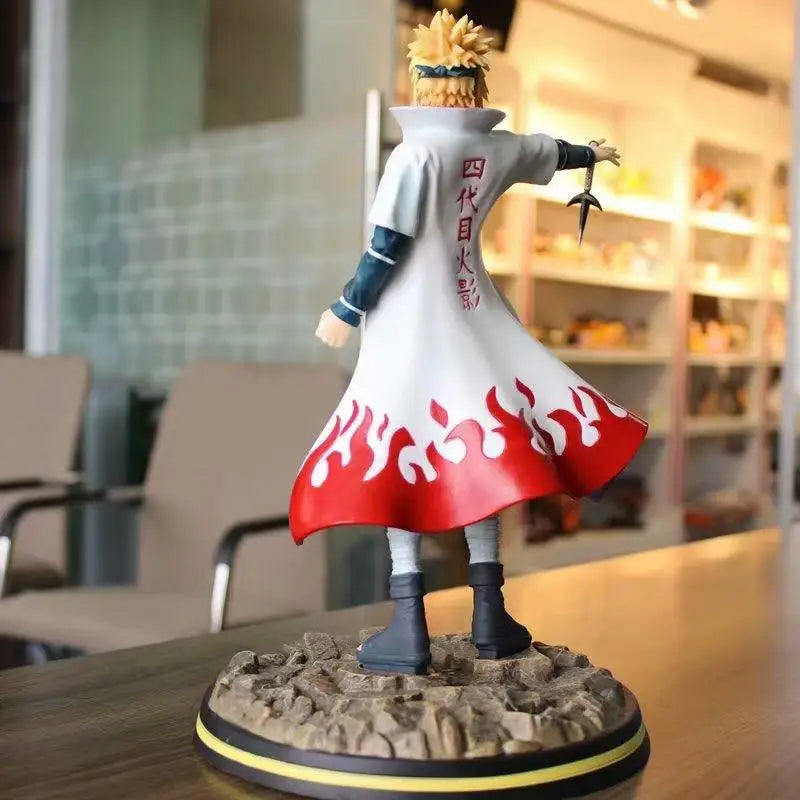 30 cm große Anime Naruto Namikaze Minato GK PVC-Actionfigur, Sammlerstück, Spielzeug für Kinder, Geschenkidee