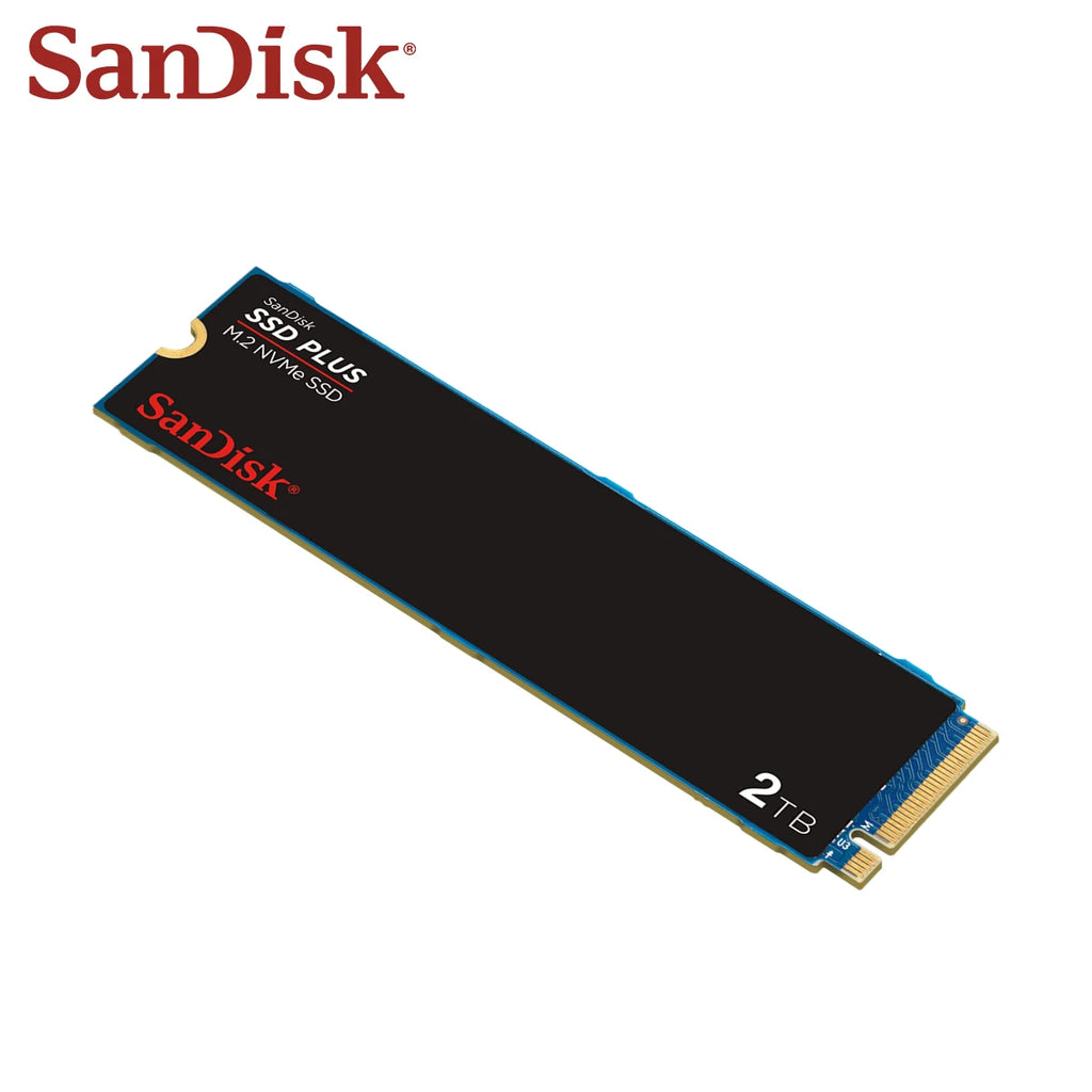 SanDisk M.2 2280 NVMe SSD PLUS PCIe Gen 3.0 Internal Solid State Drive 250GB 500GB 1TB 2TB Hard Disk Original Hard Drive for PC