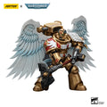JOYTOY Warhammer 40K 1/18 Action Figure Blood Angels Sanguinary Guard with Encarmine Axe Anime figures Toys Model