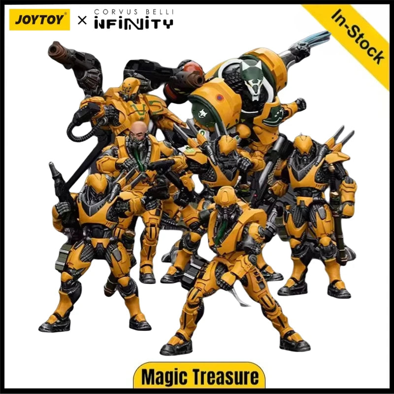 【In Stock】JOYTOY Infinity 1/18 Action Figure Yu Jing Blue Wolf Assault Corps Huolnvincibles Model GiftCollection
