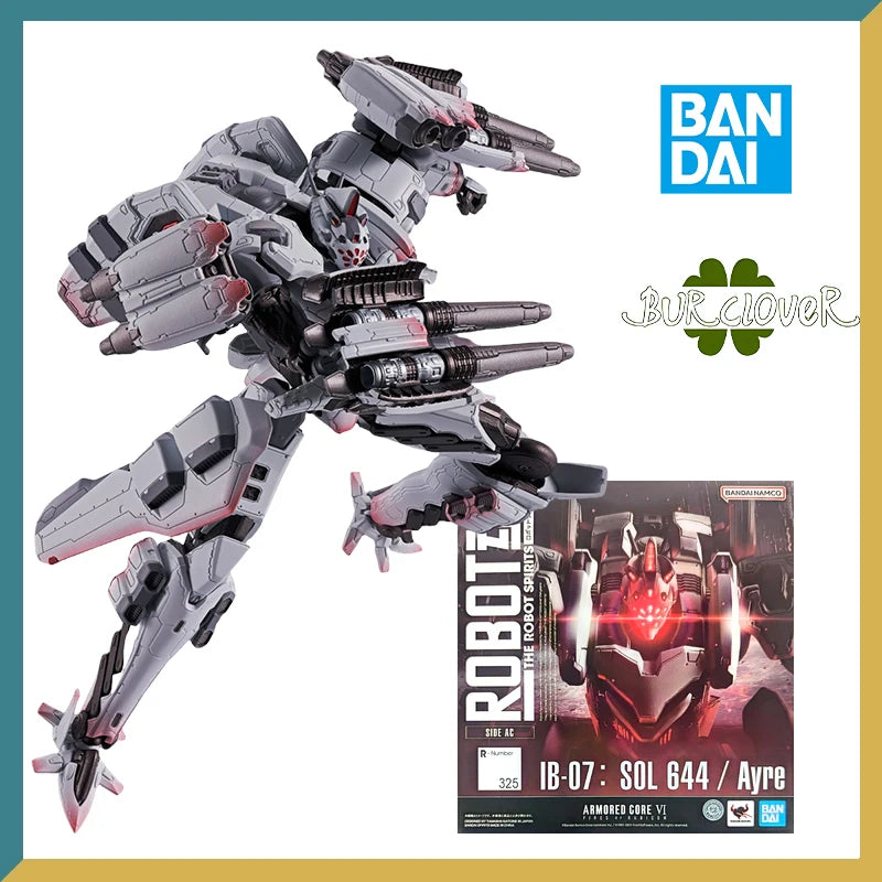 BANDAI Original GUNDAM ROBOT Series AYRE The Robot Spirits Anime Action Figure Model Toys Collectible Model Gifts Ornaments
