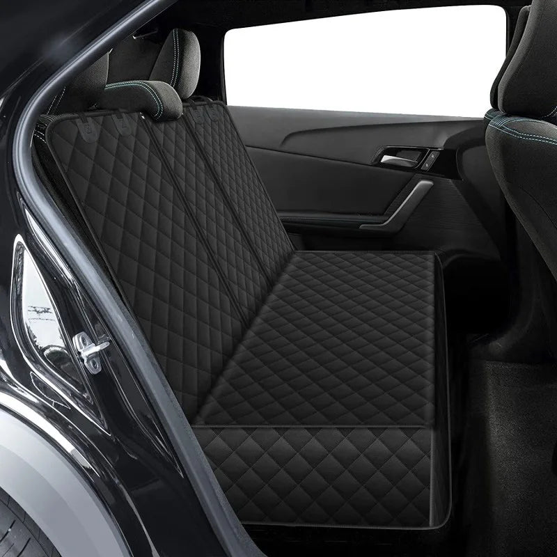 Hunde-Autositzbezug, wasserdicht, für Hundetransporter, Reisematte, Hängematte für kleine, mittelgroße und große Hunde, Sicherheitspolster für den Rücksitz des Autos