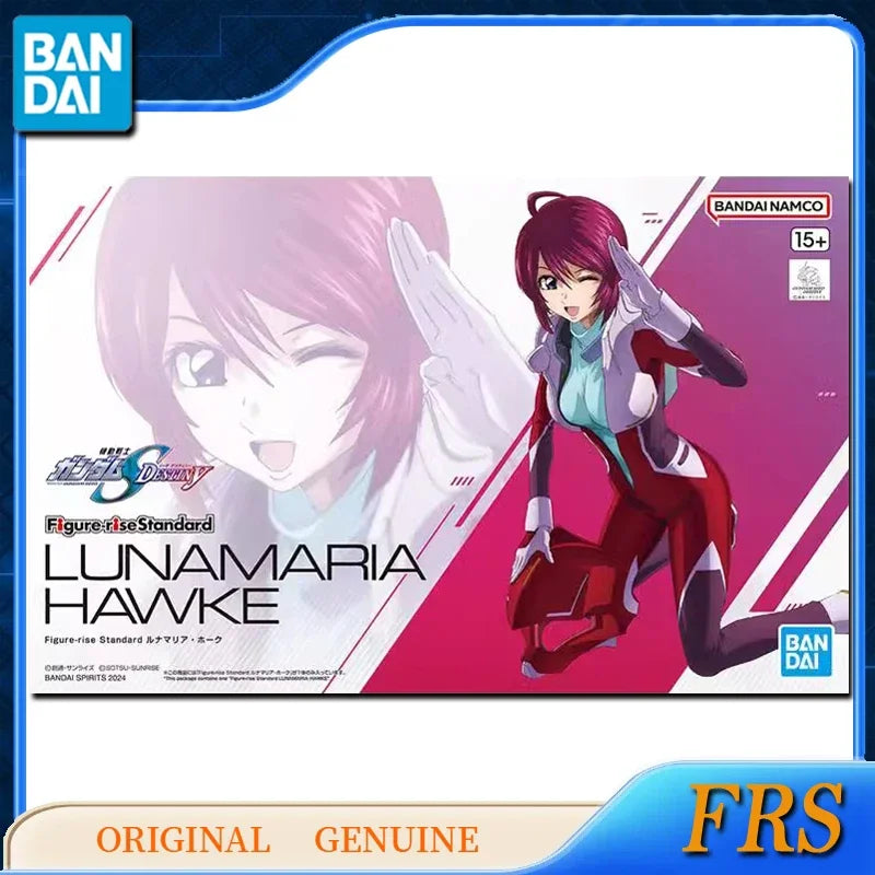 Bandai Original Genuine FRS Figure-riseStandard LUNAMARIA HAWKE Anime Action Figures Toys Kids Gift Assembly Model Ornaments