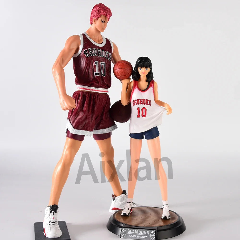 31CM Anime Figur Sakuragi Hanamichi Kaede Rukawa Haruko Akagi PVC Action Figure Sammeln Modell Spielzeug Kind Geschenke