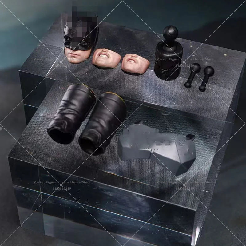 1/12 Scale Helmet Mouth Shape Cuirass Boot Shaft Linker Male Accessory Replaceable Kits For mezco 6-inch Action Figure Soldier