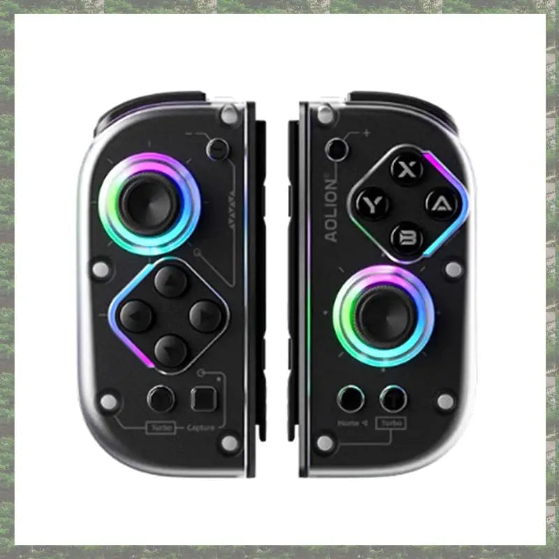 Aolion For Nintendo Switch/Lite/Oled Joypad BT 5.2 L/R Gamepad With RGB Light Game Controller For PC Android IOS