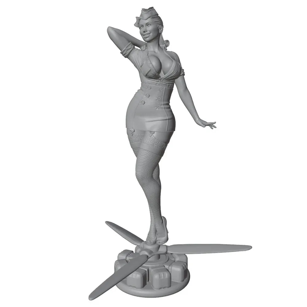 1/24/18 scale resin figurine character model, high-fidelity model action figure, not painted, perfect for gaming and collection