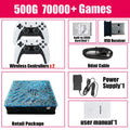 Upgrades X10 Home Game Box 1T 70000+ Spiele unterstützen 60 Emulatoren 4K HD Display Retro-Konsole für N64 PSP GAMECUBE Windows11 