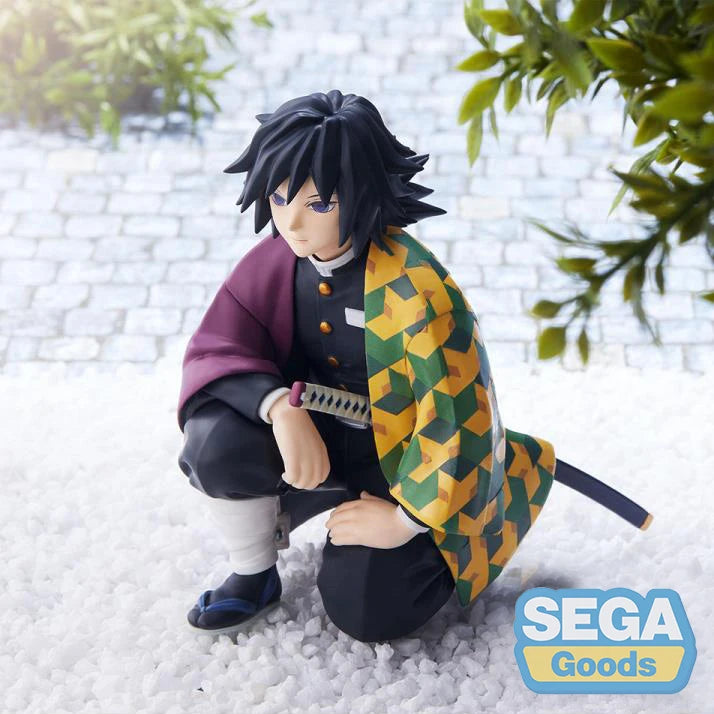 SEGA Demon Slayer Figure, Water Hashira Tomioka Giyuu, Pillar Conference Ver., Infinity Castle Arc, Japanese Stock PVC Statue