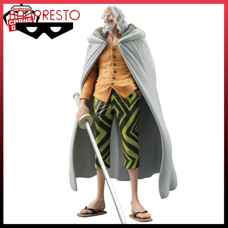 ART KING ONE PIECE SILVERS RAYLEIGH DARK KING 25CM SCALE PVC FIGURE ANIME OFFICIAL COLLECTIBLE WITH BASE original garage kit