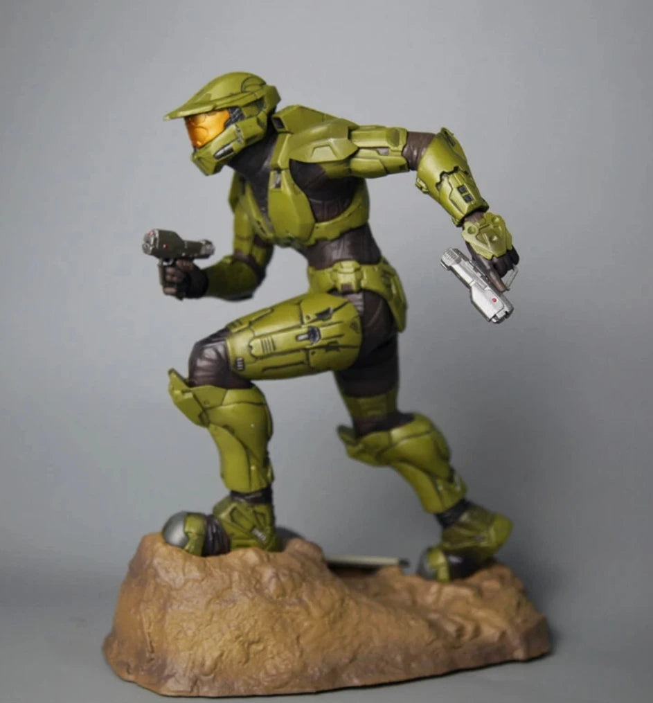 Master Solider Chief  PVC Action Figure Collectible Model Toy Cheap Sale