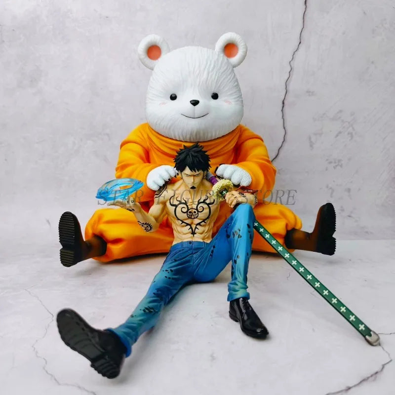 Gk Oka Shichibukai Bepo Action Figure Statue Desktop Decorations Doll Anime One Piece Toys Trafalgar D. Water Law Figures Model