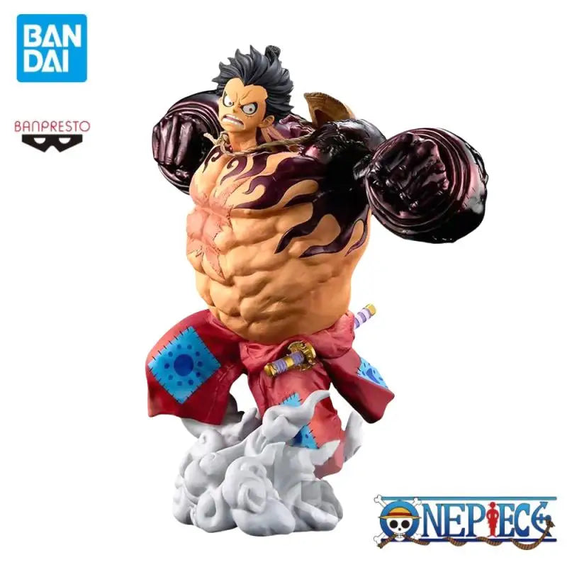 Bandai One Piece Banpresto Monkey D. Luffy – Neuheit: Kombiniert neue Stile mit Cartoon-Charakteren – Lieblingsgeschenk für Jungen – ca. 22 cm hoch