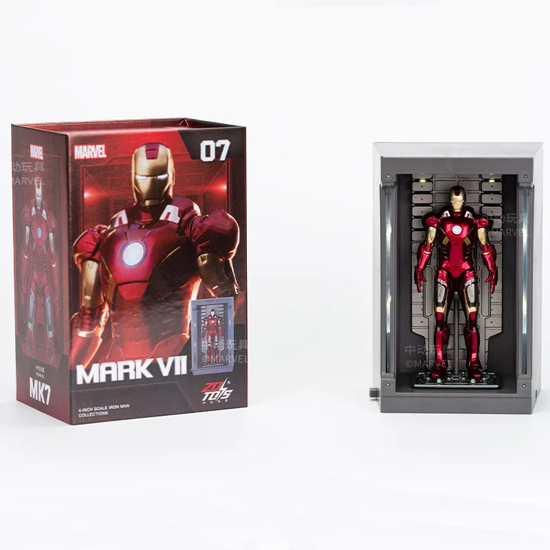 ZD Original Iron Man Legend Mk42MK1 MK2 MK3 MK4 MK5 MK6 MK7 Spider Man Avengers Infinity War Action Doll Christmas Gift
