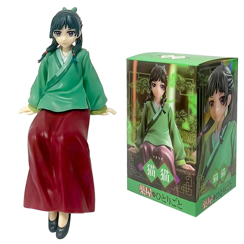 Anime The Apothecary Diaries Figure 17cm Maomi Action Figural Pvc Model Kawaii Car Decoration Doll Children Toys Christmas Gifts