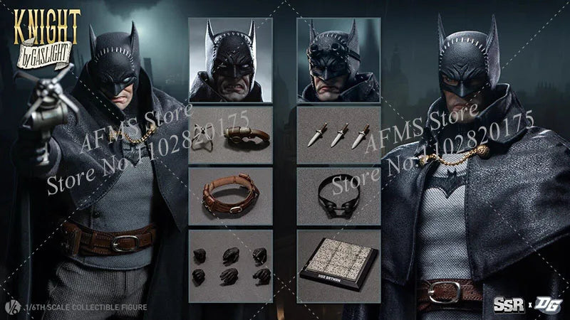 SSR SSC-011 1/6 Scale Collectible Figure Knight By Gaslight Night Hero Full Set 12Inch Men Soldier Action Figure Body