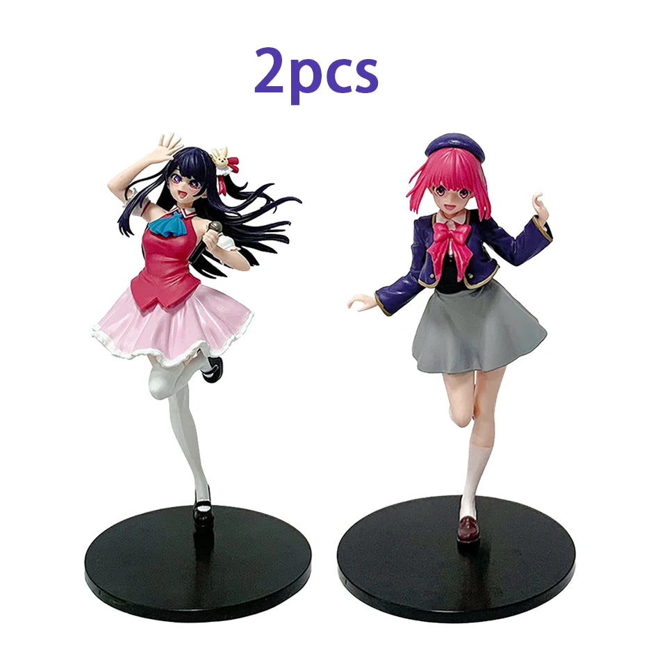 19cm Anime Oshi No Ko Figures Hoshino Ai Figures Hoshino Ruby/Rubii Arima Kana PVC Models Collection Ornaments Toys Gifts