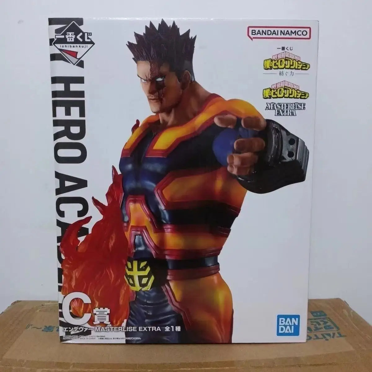 BANDAI Ichiban kuji  Jujutsu Kaisen Izuku Midoriya Katsuki Bakugo Endeavor Hawks All Might Anime Figure Model Genuine Boxed Toy