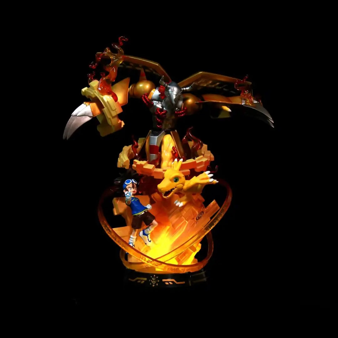 2026 New Digimon Adventure Figures War Greymon Taichi Agumon Anime Figures Pvc Statue Collection Model Desk Ornament Toys Gifts