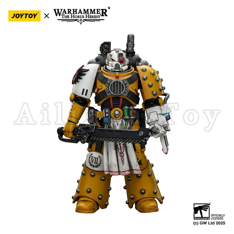 JOYTOY 1/18 Action Figure The Horus Heresy Imperial Fists Legion Apothecary Anime Toy