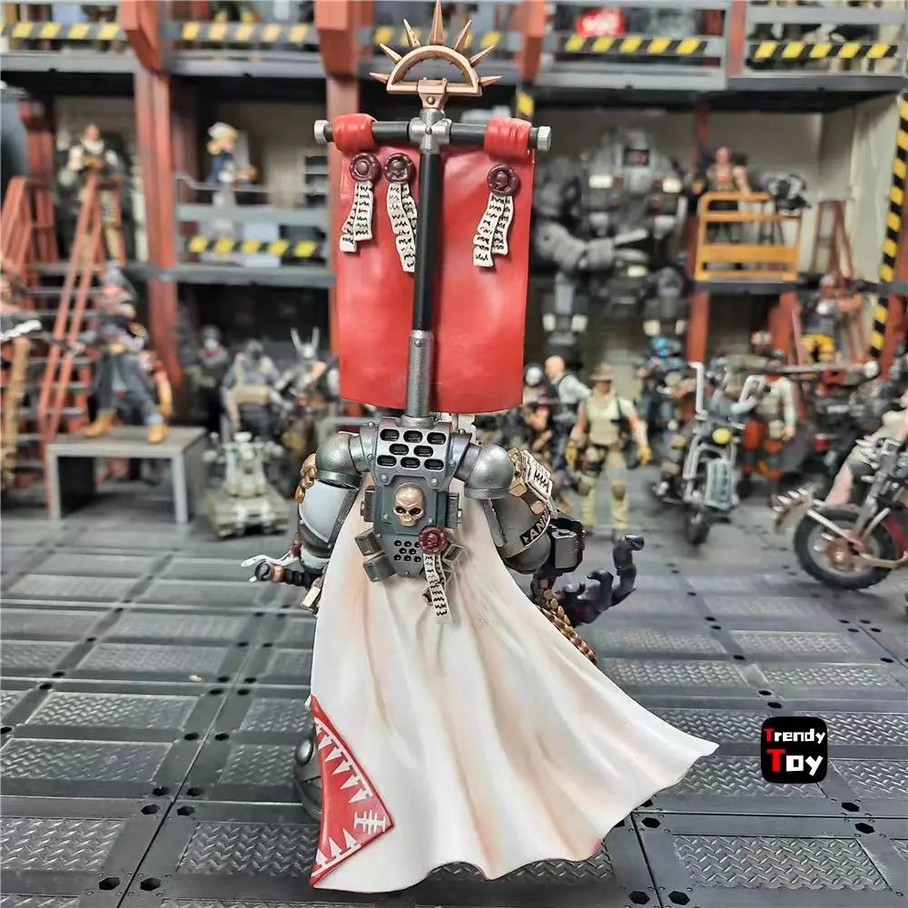 【JOYTOY】Warhammer 40K Грей Рицари Кастелан Кроу 1/18 Екшън фигурка играчка