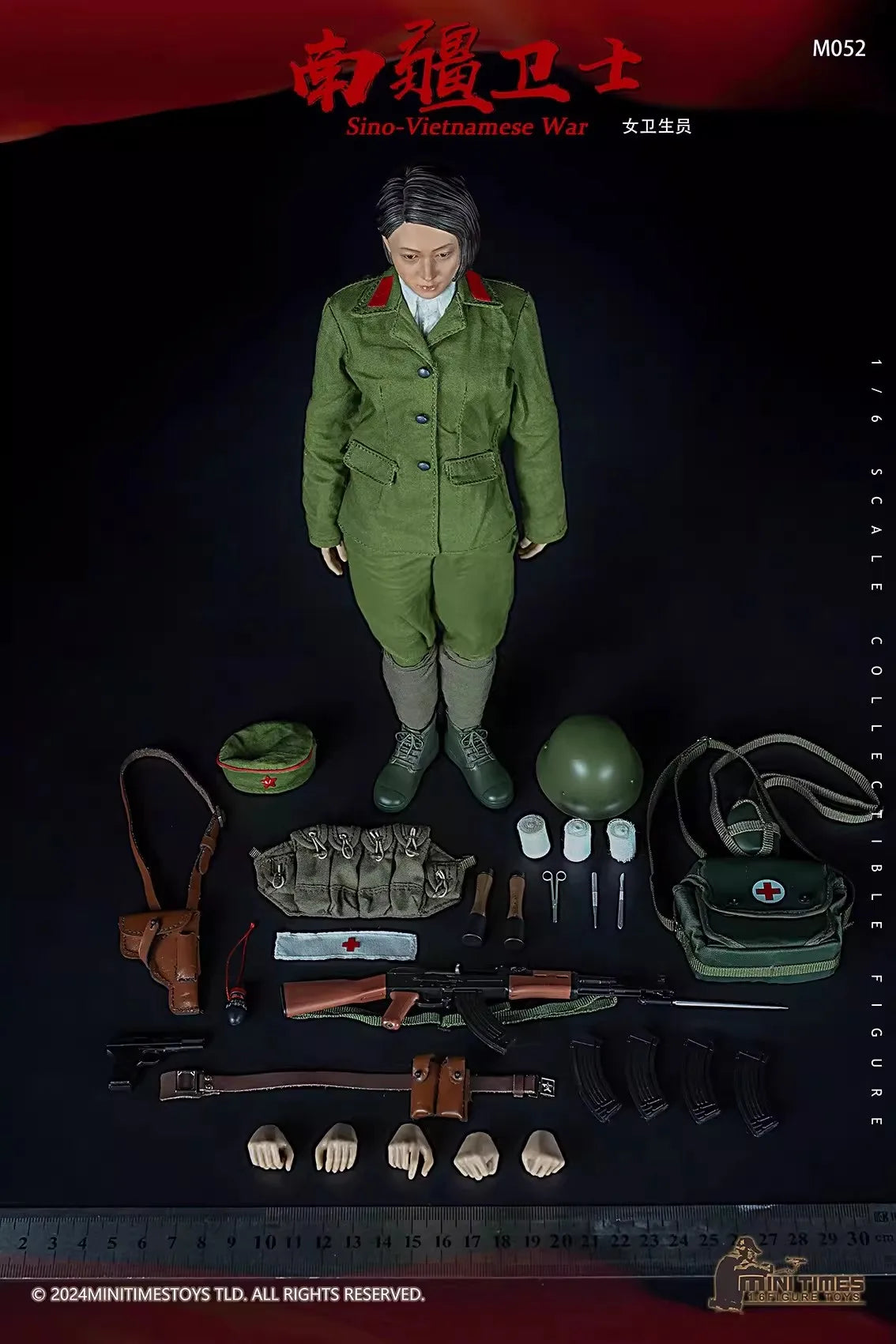 In Stock Mini Times Toys M052 1/6 Scale Collectible Counterattack Female Soldier Full Set 12 inch Action FIgure Doll Toys
