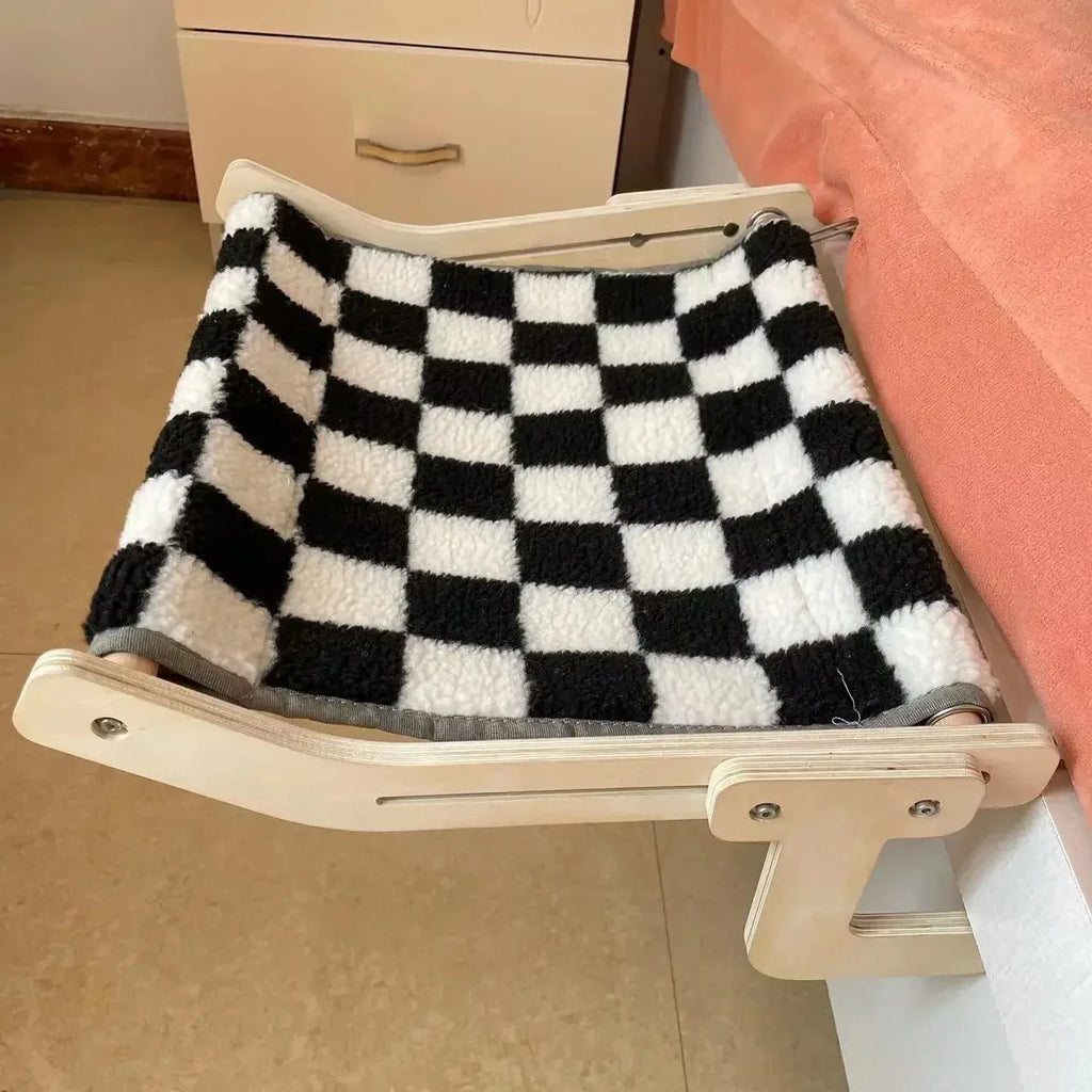 Cat House Window Perch Winter Mat Easy Washable Fabric Hammock Hanging Bed for Pet Seat Nest Bearing Cushion Shelf Sleep Seat