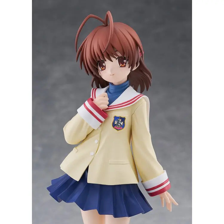 Pre-Order GSC POP UP PARADE Nagisa Furukawa CLANNAD Anime Figure 23cm Full Painted Collectible Statue Birthday Gift for Fans