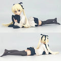 Cross-Border Fate Figur in liegender Haltung, auf einem Auto montiert, Feder, Wild Hollow Sister Anime-Sammelfiguren, Spielzeug für Erwachsene