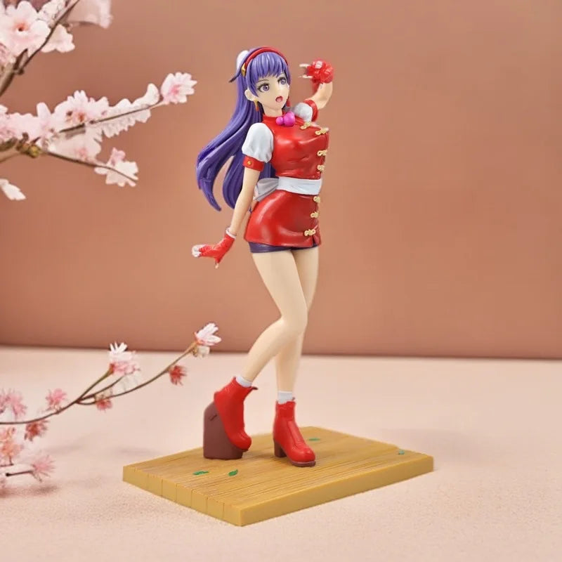 Hot 22cm Kotobukiya Original The King Fighters 98 Game Anime Figure SV314 Asamiya Athena Action Figure Model Doll Toys Boys Gift