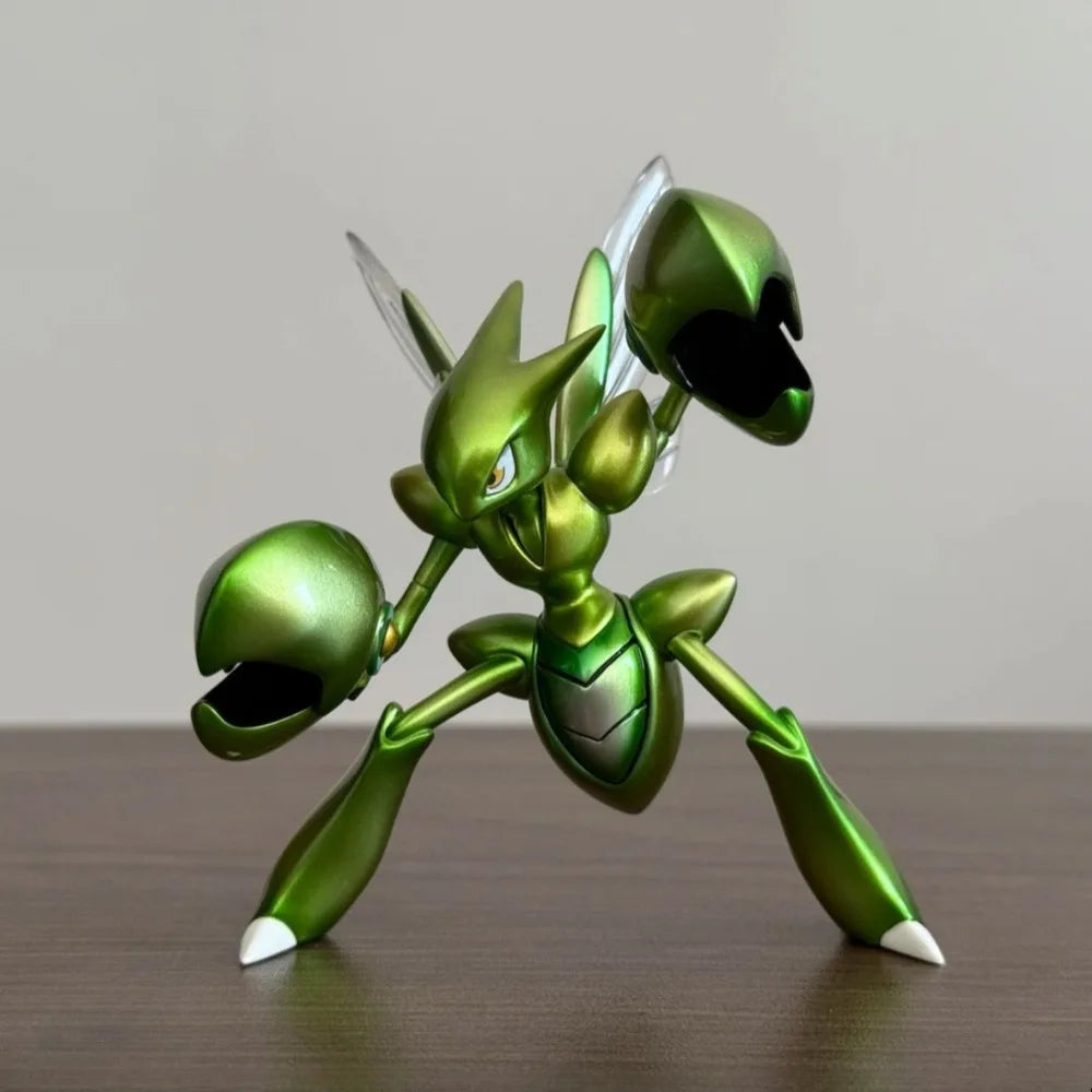 9cm/3.54in Anime Pokemon Figure Scizor Action Figure PVC Collection Model Toys for Children Gifts