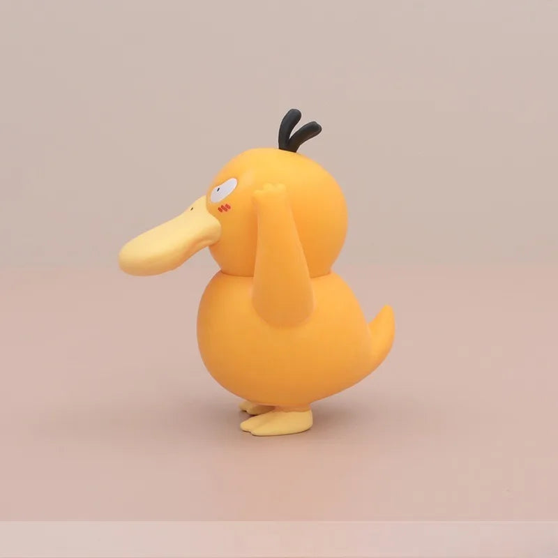 Pokemon Pikachu Psyduck Doll Anime Action Figure Cute Toy Car Desk Q Figural Merchandise Decoration Model Children Birthday Gift
