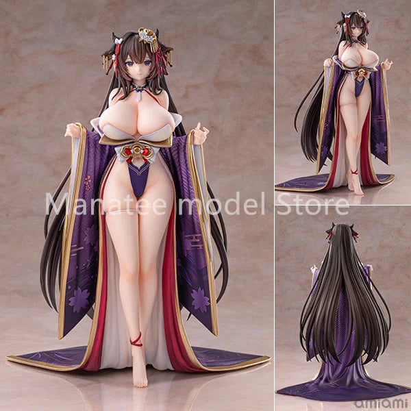amiami x AniGame Original Azur Lane Kashino Robust Floral Strings Ver. 1/6 PVC Action Figure Anime Model Toys Collection Doll Gi