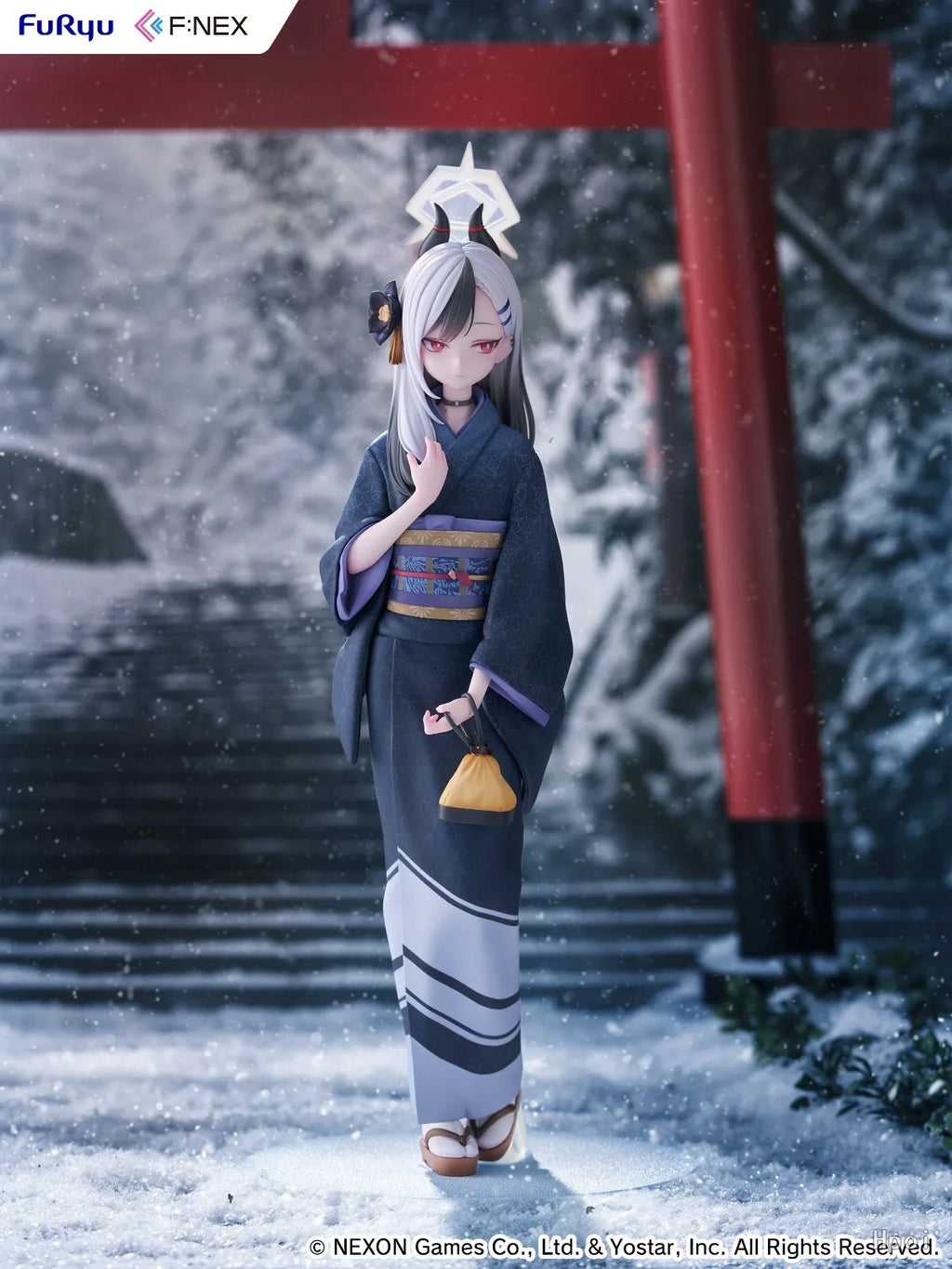 【MT】Original F:NEX Blue Archive Onikata Kayoko‌ January 1/7 Scale Figure Toy Collection Model Ornament