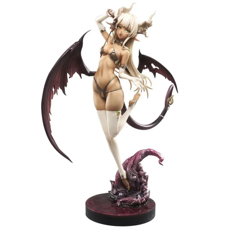Original Animester 1/7 Little Devil Moemoeko 29cm PVC Hentai Anime Actionfigur Modell Sammlerstück Ornament Spielzeug